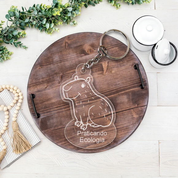 Chaveiro e Lembrancinha Capivara Kit 500 Unidades
