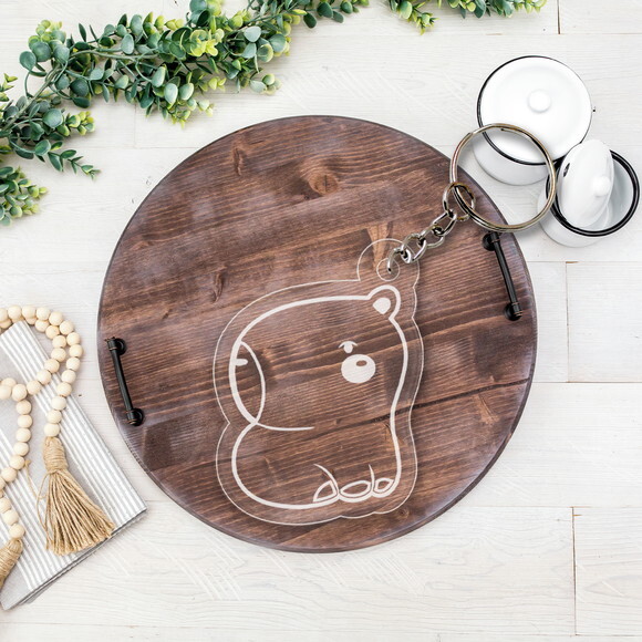 Chaveiro e Lembrancinha Capivara Kit com 10 Unidades