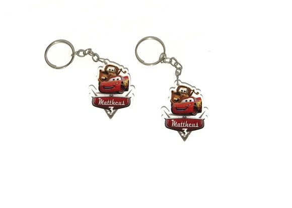 Chaveiro e Lembrancinha Carros Disney