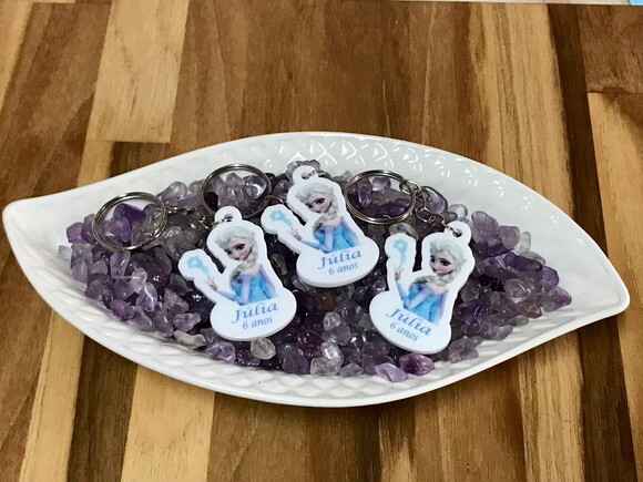 Chaveiro e Lembrancinha Frozen Elsa