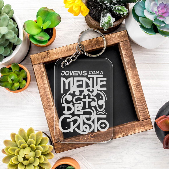 Chaveiro e Lembrancinha Jovens Mente de Cristo