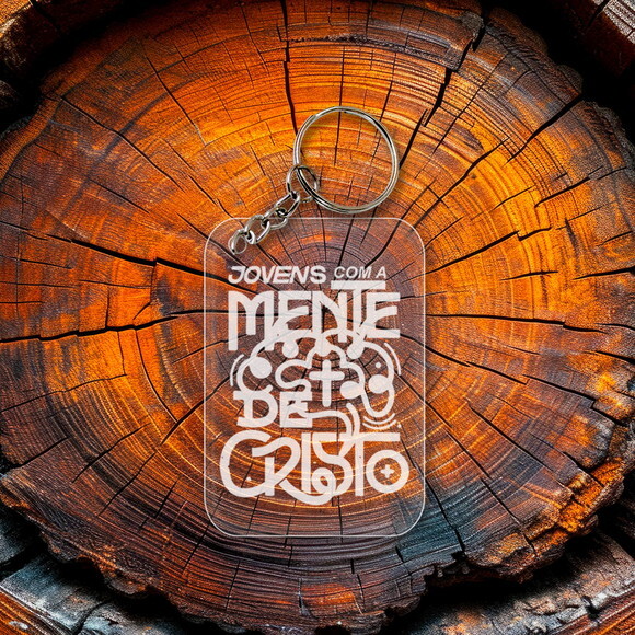 Chaveiro e Lembrancinha Jovens Mente de Cristo