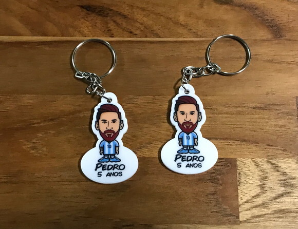 Chaveiro e Lembrancinha Leonel Messi