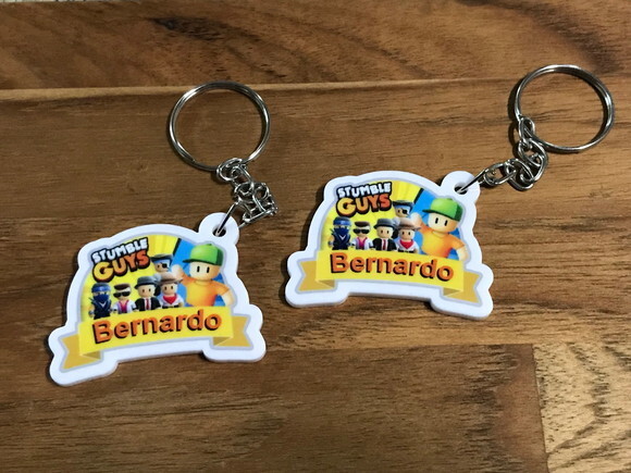 Chaveiro e Lembrancinha Stumble Guys
