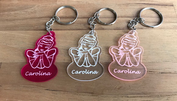 Chaveiros Lembrancinha Cinderela