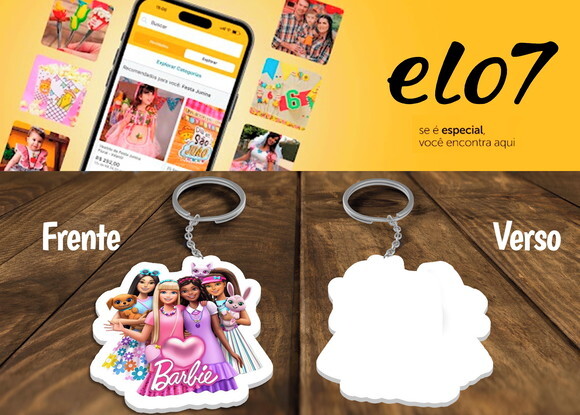 Chaveiros Lembrancinhas Barbie