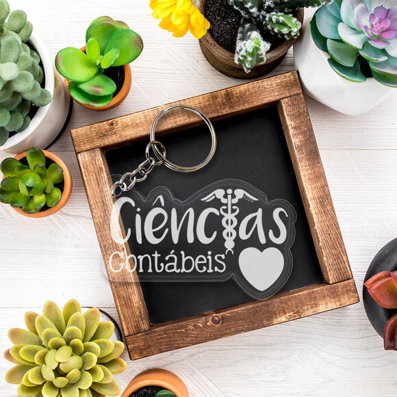 Chaveiros Lembrancinhas Ciências Contábeis