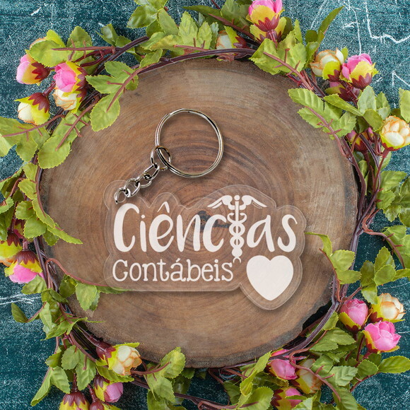 Chaveiros Lembrancinhas Ciências Contábeis