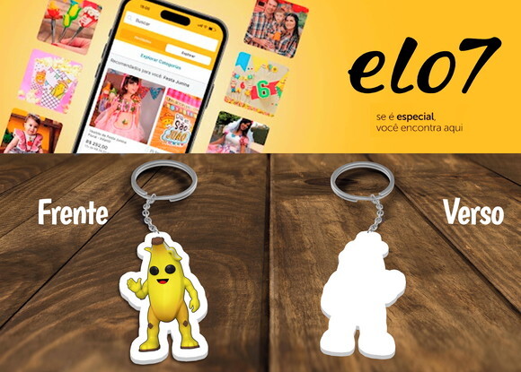 Chaveiros Lembrancinhas Fortnite Embananado