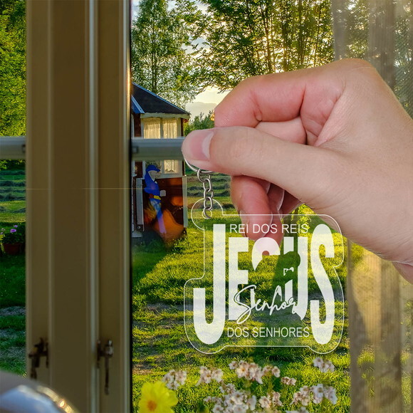 Chaveiros Lembrancinhas Jesus Cristo Reis dos Reis