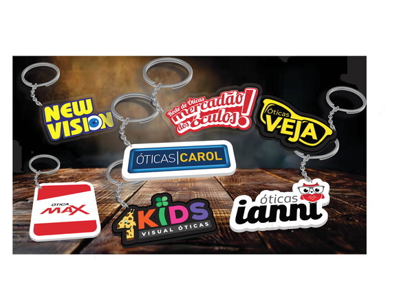 Chaveiros Personalizados Óticas