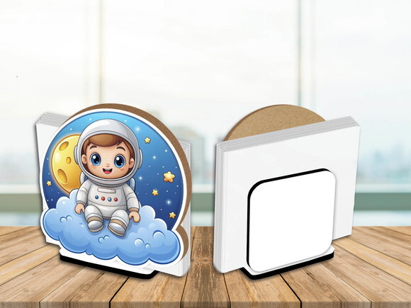 Kit 05 Porta Guardanapo Centro de Mesa Astronauta
