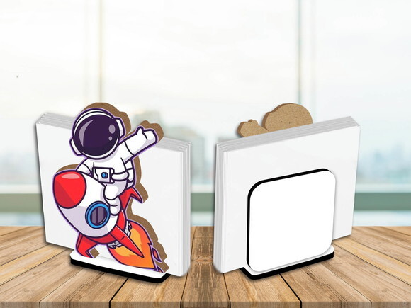 Kit 05 Porta Guardanapo Centro de Mesa Astronauta