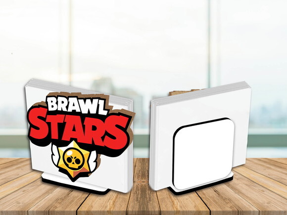 Kit Porta Guardanapo Centro de Mesa Brawls Star