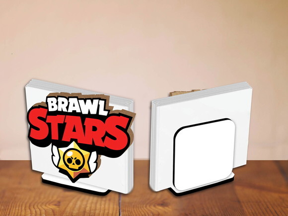 Kit Porta Guardanapo Centro de Mesa Brawls Star