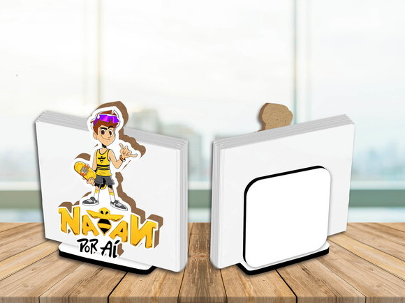 Kit Porta Guardanapo Centro de Mesa Natan Por Aí