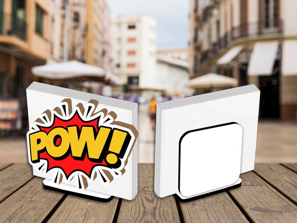 Kit Porta Guardanapo Centro de Mesa Pow