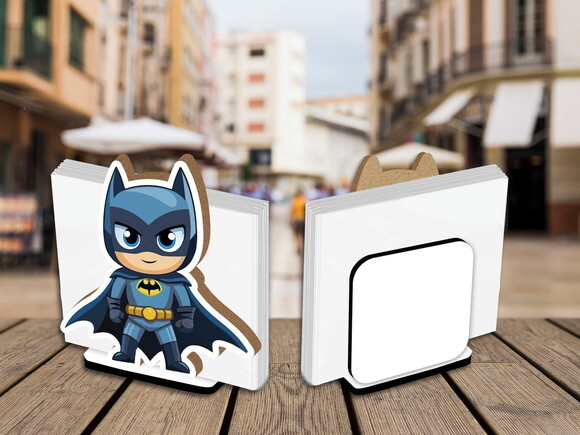 Porta Guardanapo Centro de Mesa Batman