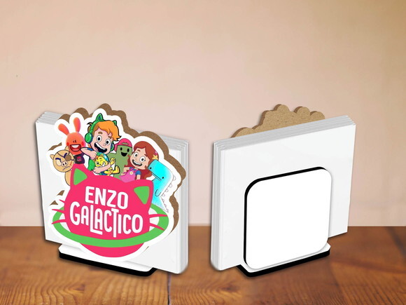 Porta Guardanapo Centro de Mesa Gato Galactico