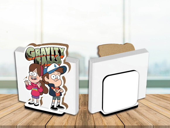 Porta Guardanapo Centro de Mesa Gravity Falls