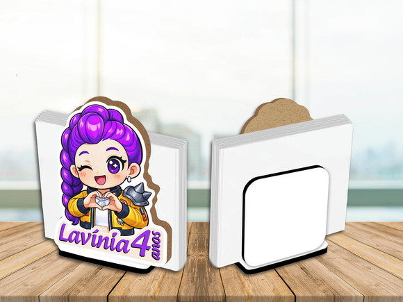 Porta Guardanapo Centro de Mesa Guerreiras Kpop