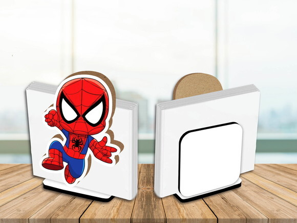 Porta Guardanapo Centro de Mesa Homem Aranha