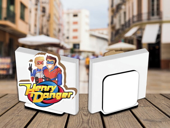 Porta Guardanapo Centro de Mesa Henry Danger