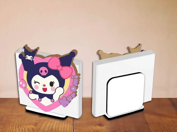 Porta Guardanapo Centro de Mesa Kuromi