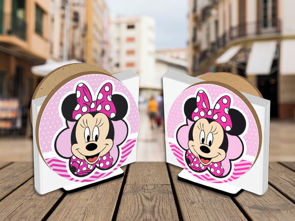 Porta Guardanapo Centro de Mesa Minnie