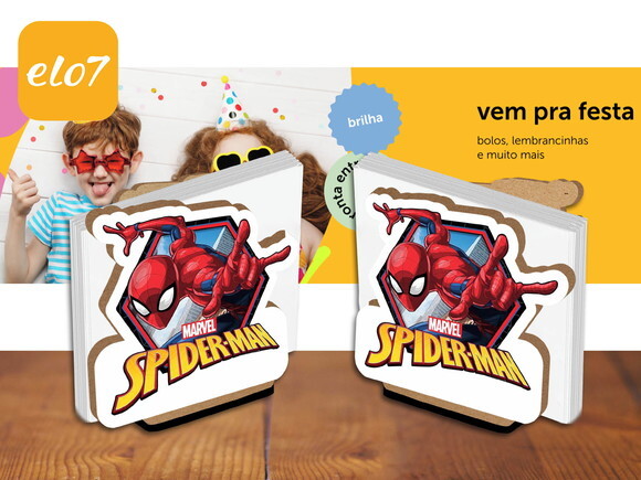 Porta Guardanapo Spider Man