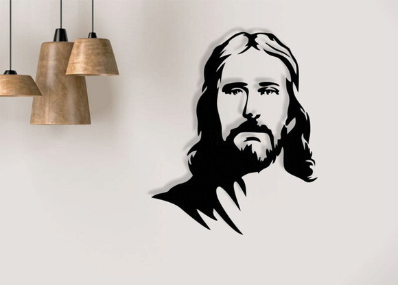 Quadro Escultura Parede Jesus