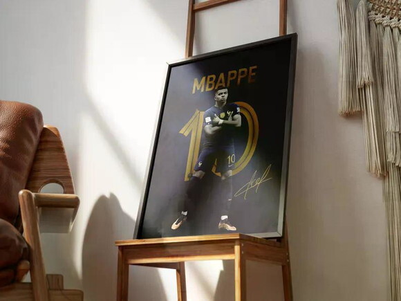 Quadro Futebol Mbappé