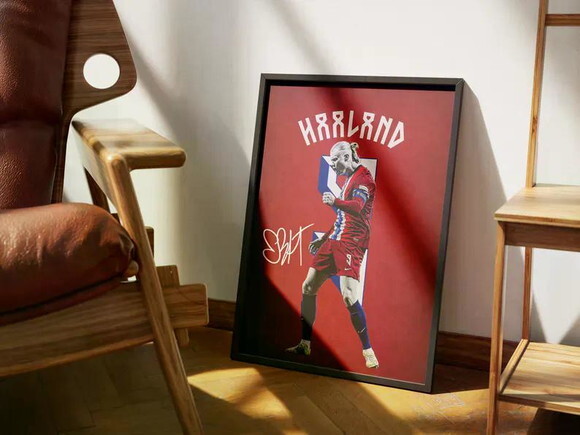 Quadro Futebol Haaland