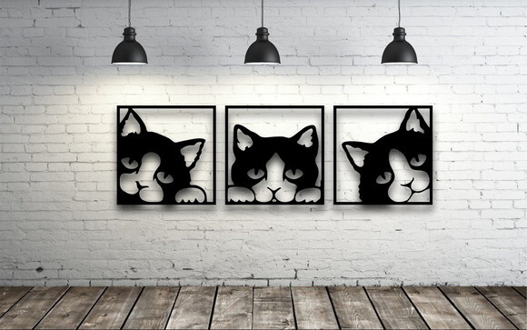 Quadro Gatos