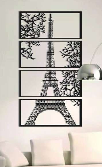 quadro Torre Eiffel em MDF