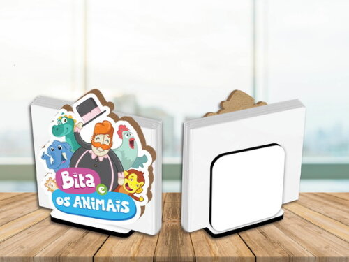 05 Porta Guardanapo Centro de Mesa Bita e os Animais