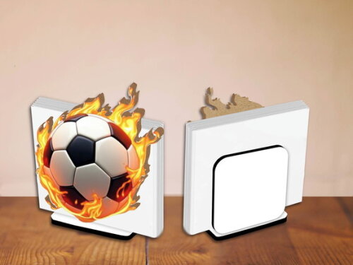 05 Porta Guardanapo Centro de Mesa Bola de Futebol
