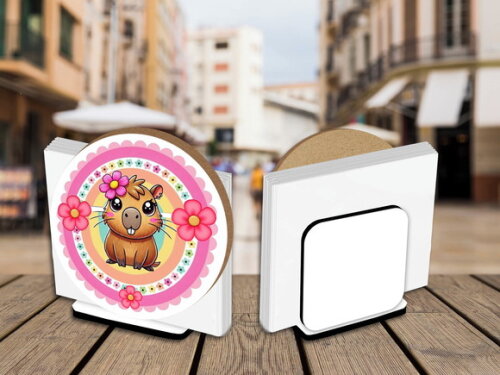 05 Porta Guardanapo Centro de Mesa Capivara