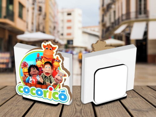 05 Porta Guardanapo Centro de Mesa Cocoricó