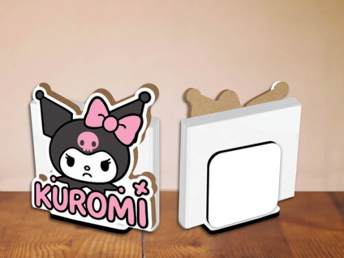 05 Porta Guardanapo Centro de Mesa Kuromi