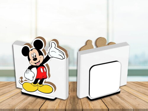 05 Porta Guardanapo Centro de Mesa Mickey