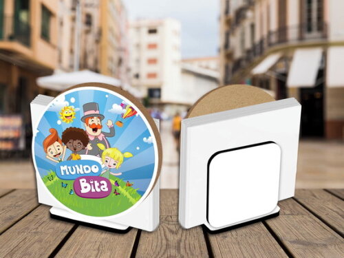 05 Porta Guardanapo Centro de Mesa Mundo Bita