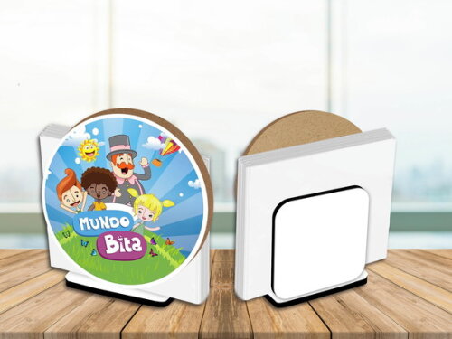 05 Porta Guardanapo Centro de Mesa Mundo Bita