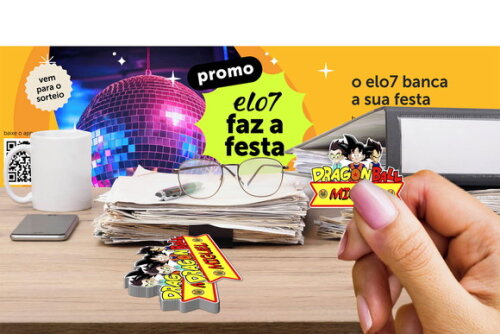 Adesivo Rótulos Personalizado Dragon Ball Kit com 30 Unid