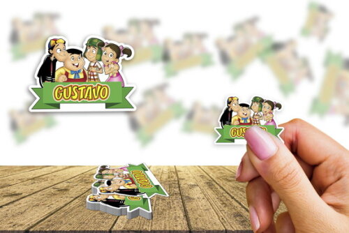 Adesivo Rótulos Personalizado Chaves Kit com 30 Unidades