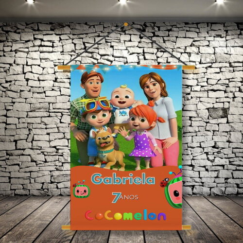 Banner Festa Infantil Cocomelon