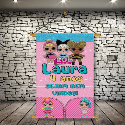 Banner Festa Infantil Lol Suprise