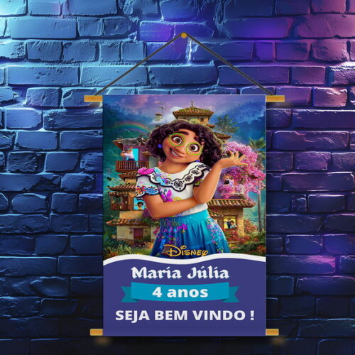 Banner Festa Infantil Mirabel