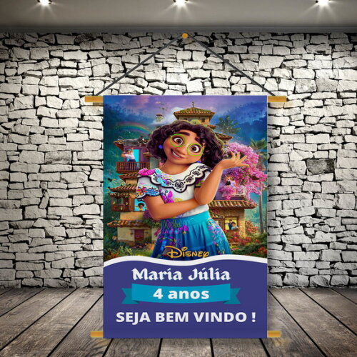 Banner Festa Infantil Mirabel