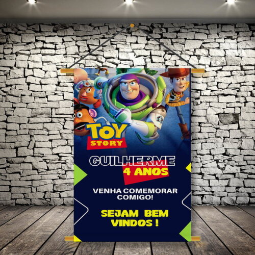 Banner Festa Infantil Toy Story